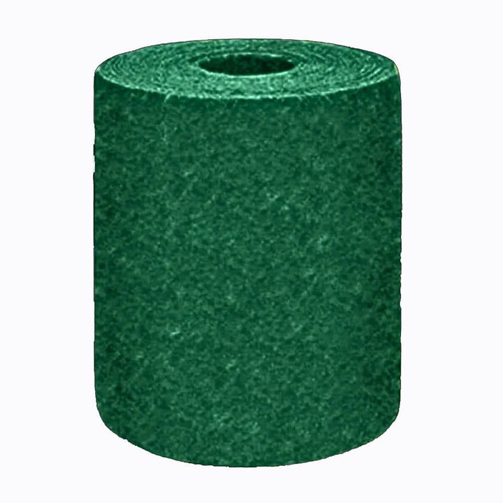 Unrolling the Quick Fix Green Lawn Seed Mat, ensuring rapid grass growth & lush, vibrant green lawns.
