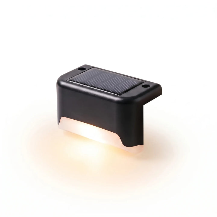Durable solar-powered pathway lighting with advanced LED technology, ideal for outdoor steps & garden safety.