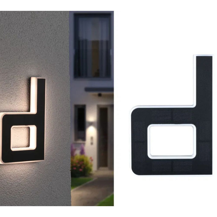 Clear view of solar LED address sign, ensuring your house number is visible for deliveries and emergencies.