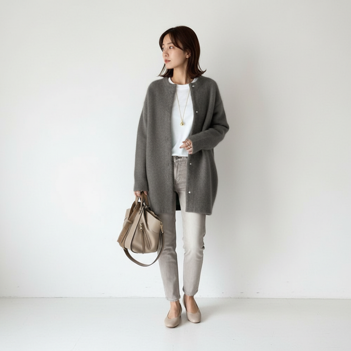 Rebecca oversized button-up cardigan, a must-have women's fall sweater