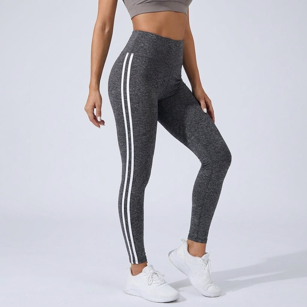 Versatile black high-waisted Paige leggings for women, perfect as athletic yoga pants