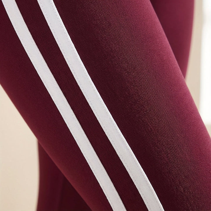 Athletic women's Paige leggings, high-waisted for support during yoga & workouts