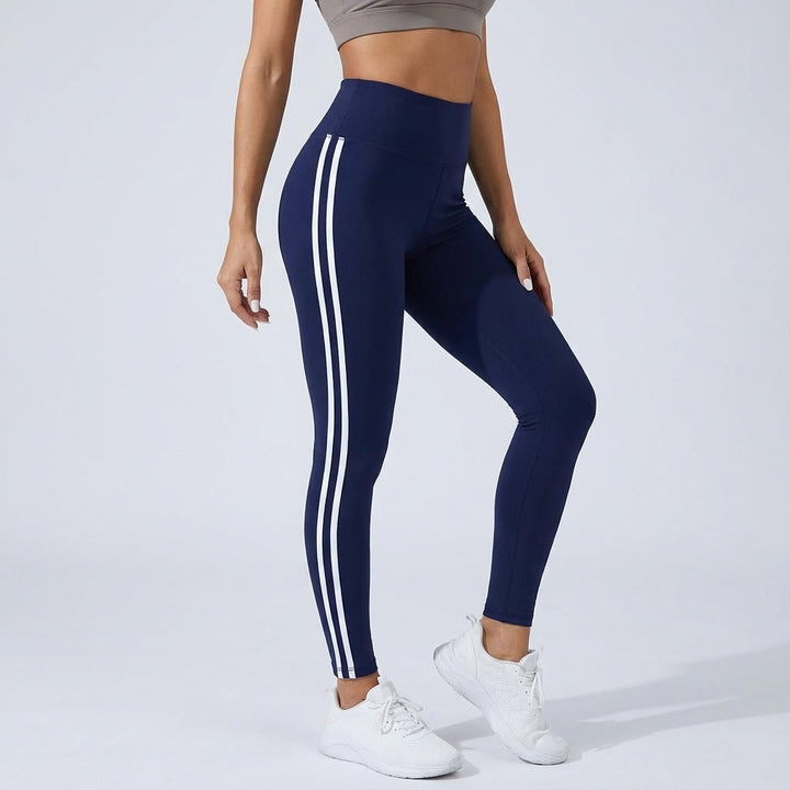 Comfortable black high-waisted Paige leggings, versatile for gym, yoga or daily wear