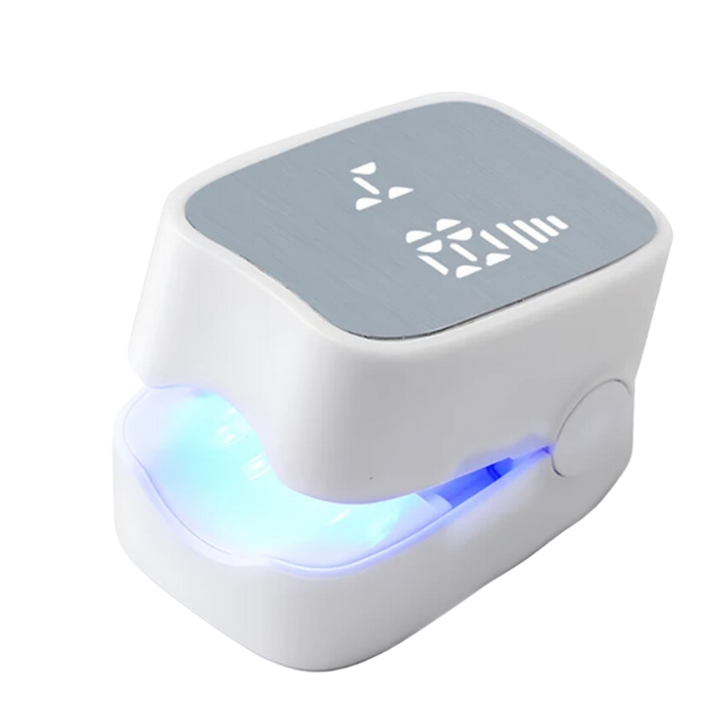 Painless laser device for effective nail fungus treatment, promoting clear, healthy toenails & fingernails.