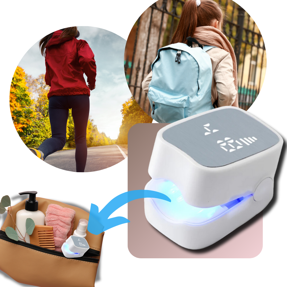 Effective laser nail fungus treatment device. Achieves clear, healthy toenails & fingernails with painless home therapy.