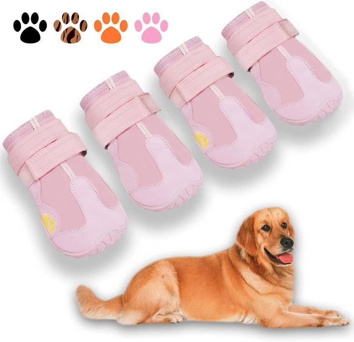 Muddy paw protector dog boots easily cleaned, emphasizing practical and essential pet accessories
