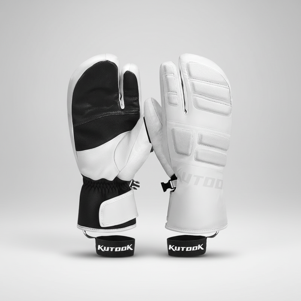 Waterproof and windproof FrostGrip winter sport gloves for skiing, snowboarding, and outdoor activities