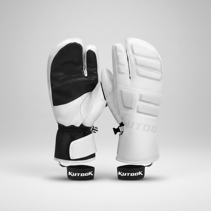 Waterproof and windproof FrostGrip winter sport gloves for skiing, snowboarding, and outdoor activities