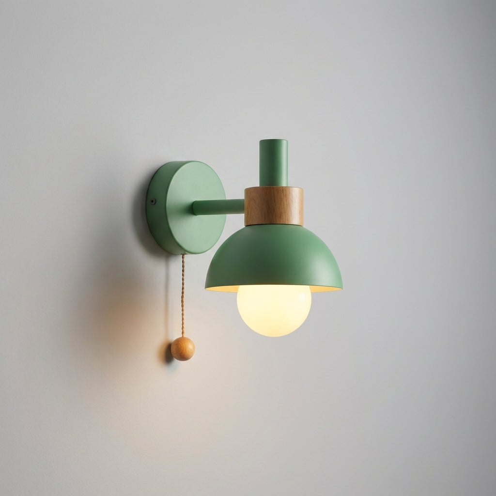 Stylish Pastelume pastel wall sconce, a perfect nursery light adding a touch of color and gentle light.