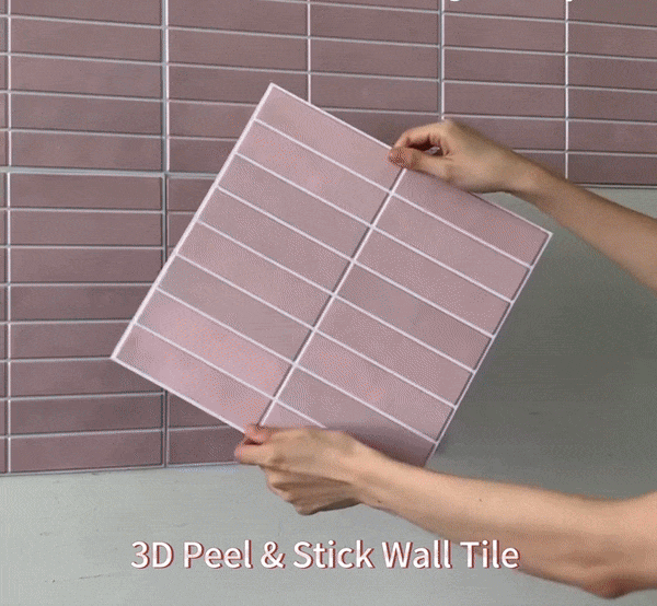Modern PeelLux self-adhesive decorative wall panels. Waterproof, heat-resistant for lasting home renovation.