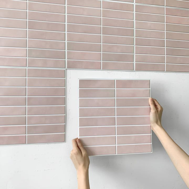 Quick DIY renovation with PeelLux self-adhesive wall panels. Easy peel and stick home decor for any room.