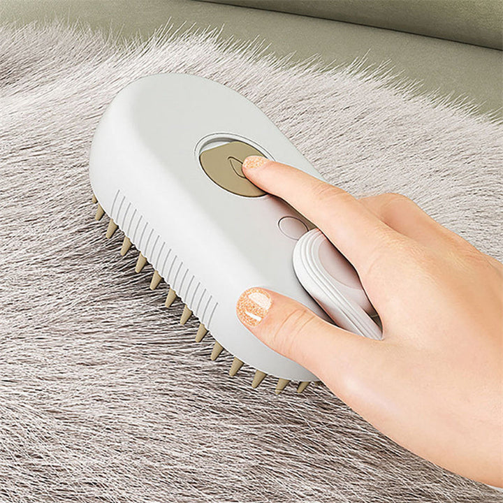 Advanced pet mist brush for dogs, cats, and all furry friends. Improves fur health & provides a calming massage.