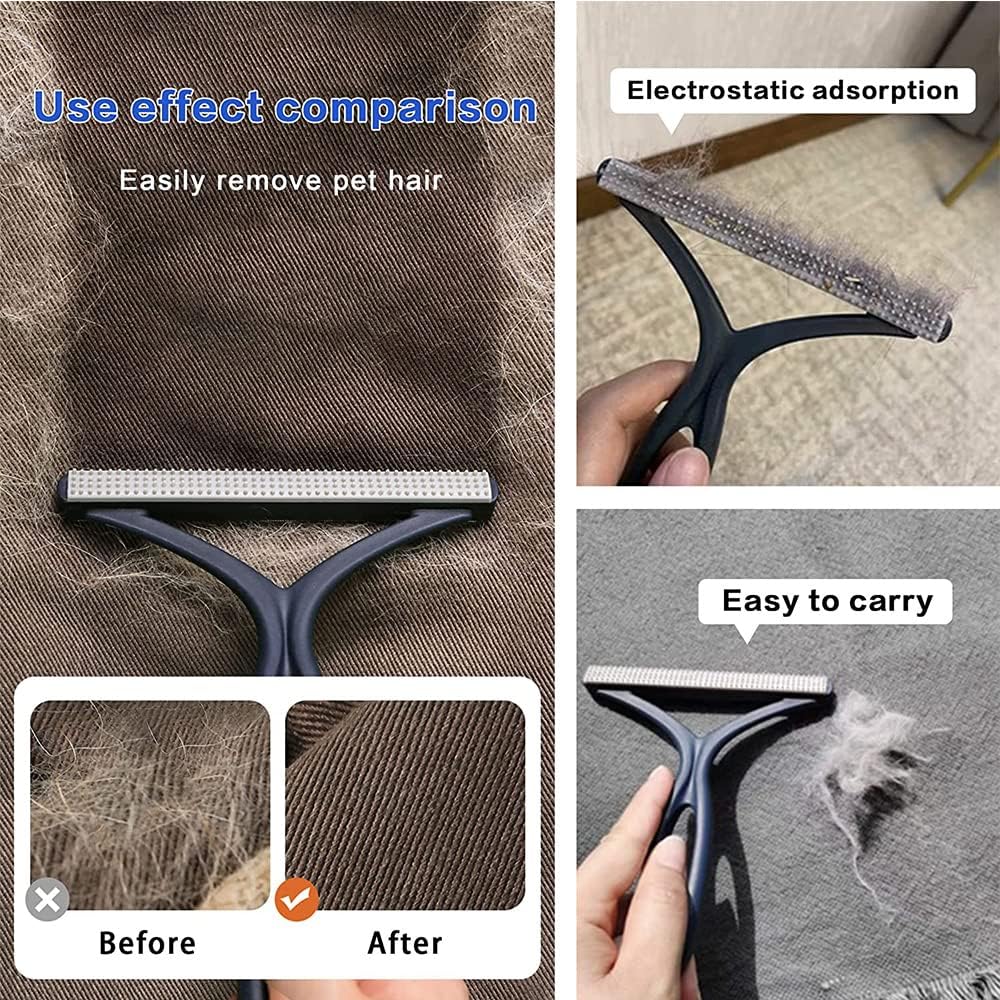 Product shot of pet hair remover, a must-have upholstery tool for pet owners
