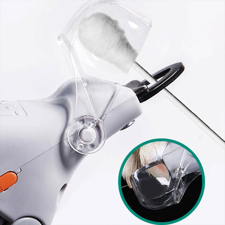 LED dog nail clipper, quick sensor for optimal pet care. High-quality stainless steel for effective trimming.