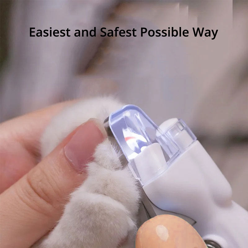 Pet grooming dog nail clipper with quick sensor light, ensuring a safe, efficient, and comfortable experience.