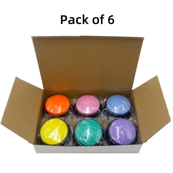 High-quality pet talking buttons, ideal dog communication device & training aid for smart pets.
