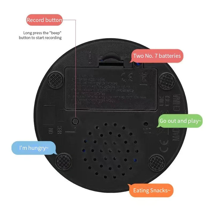 Pet enrichment talking buttons, durable and easy to press, designed for dog voice communication.