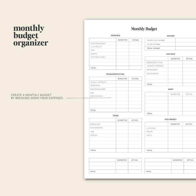 The PlanEase Life Organizer 2024-2025, a complete planner for goal setting and daily productivity.