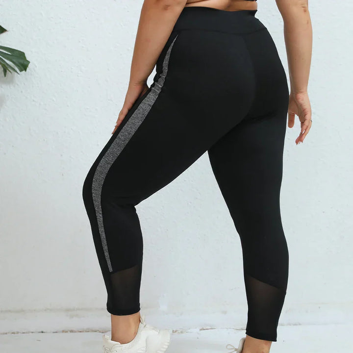 Full length ruby plus size athletic leggings for women, high waist and comfortable workout wear