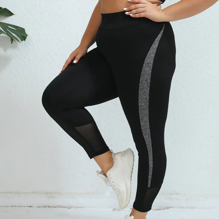 Ruby high waist plus size leggings for women, athletic stretch fabric, ideal for sportswear