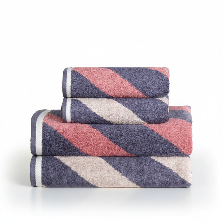 Soft bamboo bath, hand, and washcloth set, eco-friendly and highly absorbent for a spa-like experience