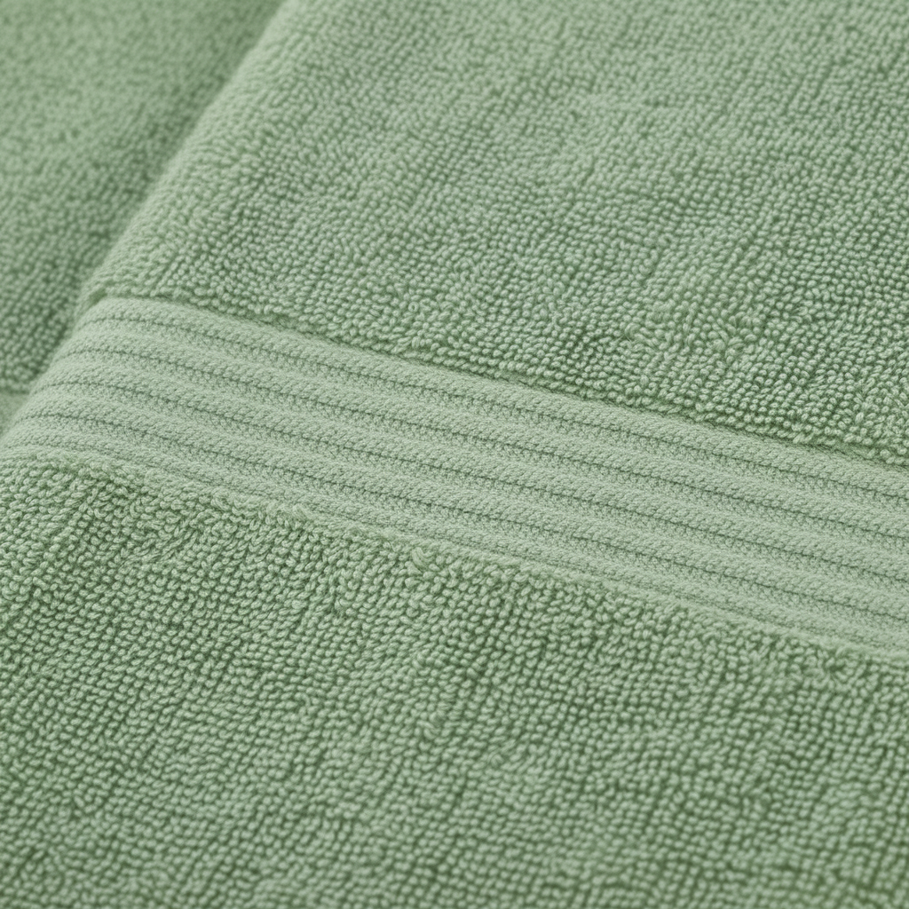 High-quality 6-piece cotton towel set, featuring plush bath, hand, and face towels for home comfort