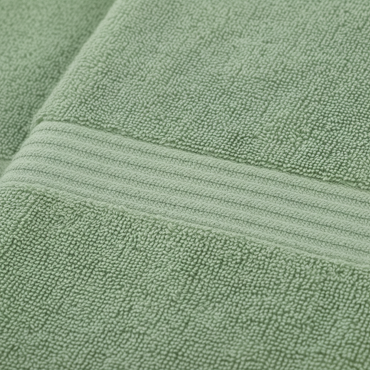 High-quality 6-piece cotton towel set, featuring plush bath, hand, and face towels for home comfort