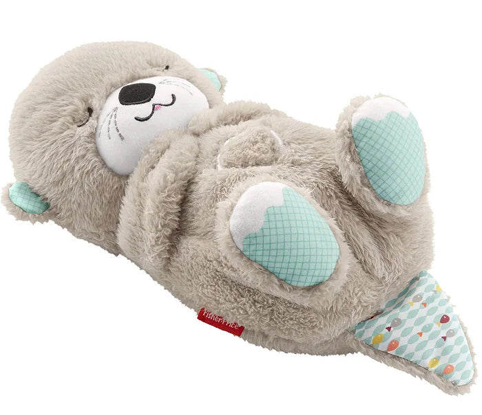 Soft Calming Otter plush with rhythmic breathing & peaceful melodies. An ideal aid for sleep & relaxation.
