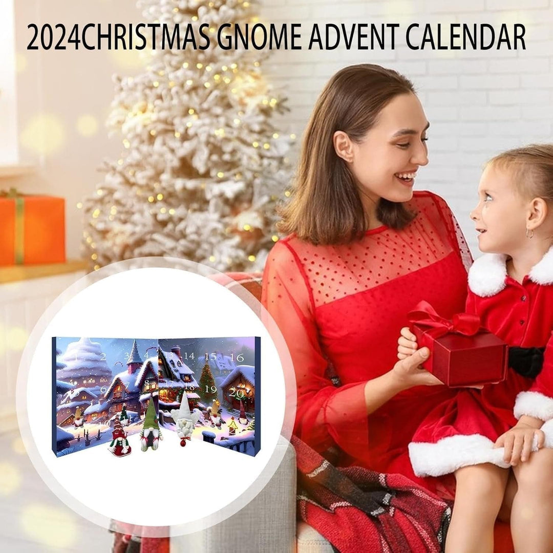 2024 Plush Elf Advent Calendar, a magical Christmas countdown. Perfect for holiday decor & gifts.