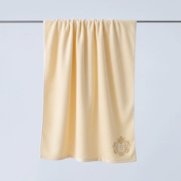 Complete Quick-Dry Towel Set, including absorbent bath towel and hand towel for home