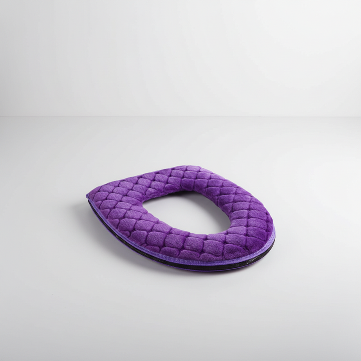 Comfort-focused soft toilet seat cover, Universal fit for easy installation, enhancing bathroom experience