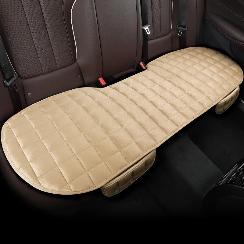 Plush unisex car backseat cushion for ultimate comfort and luxurious travel. Easy install auto accessory.