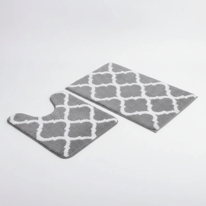 High-quality microfiber bath mat, super absorbent and soft underfoot, ideal for daily use.