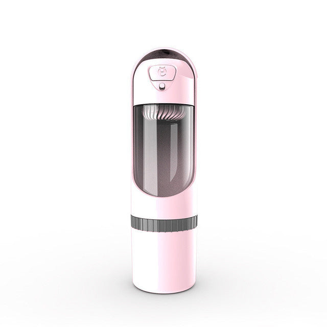 Durable dog water & food dispenser. Ideal for walks, hikes, and pet travel adventures.