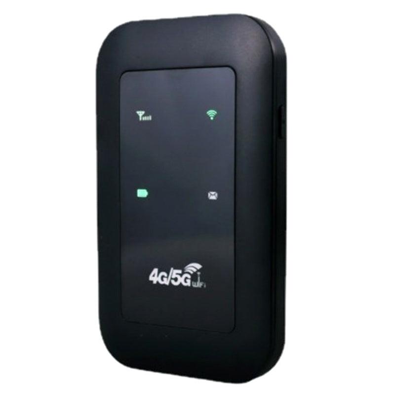 Portable 5G WiFi hotspot for ultra-fast mobile internet access. High-speed wireless router for travel & remote work.