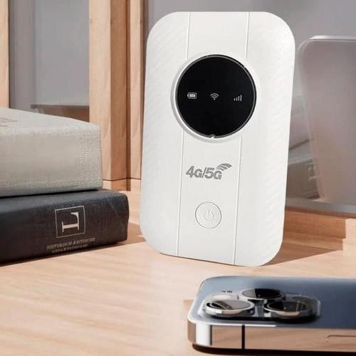 Travel portable WiFi router, perfect for outdoor adventures, home office internet, and mobile network.