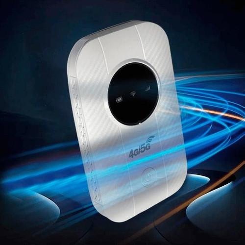 Easy-to-carry mobile WiFi router providing secure and fast internet connectivity for all devices.
