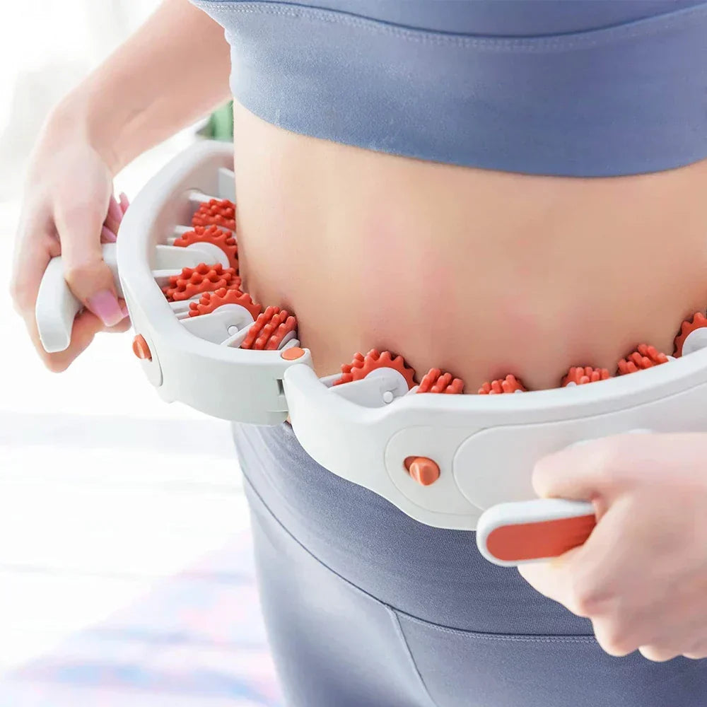BodyRelief acupressure massage roller for muscle and tension relief, compact & portable for full body use.