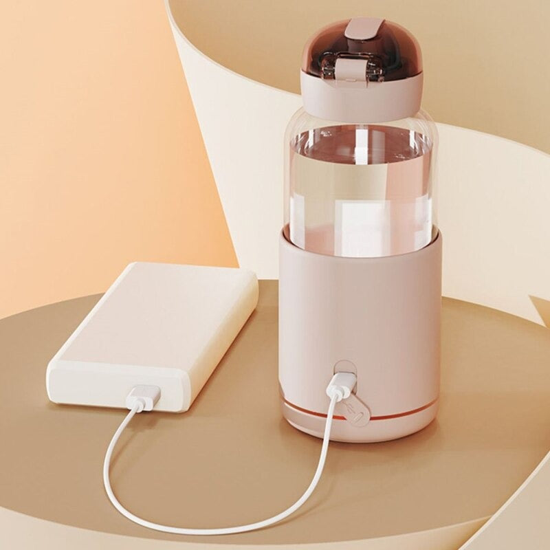 Infant feeding made easy with this portable bottle warmer. USB rechargeable, ideal for travel, road trips & daily use.