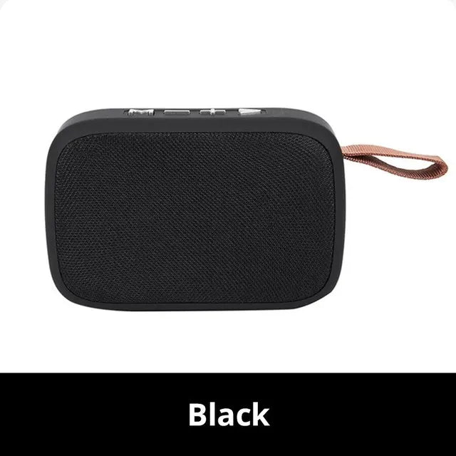 Enjoy clear wireless music with this portable Bluetooth speaker, featuring immersive 3D stereo Hifi.