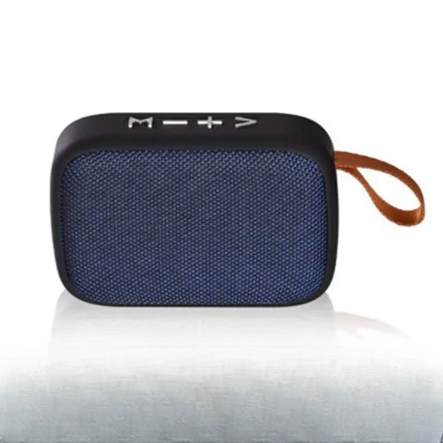 Compact portable speaker, blending stylish design with cutting-edge 3D stereo Hifi Bluetooth sound.