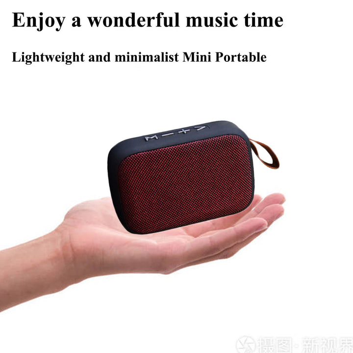 High-fidelity portable speaker, offering exceptional 3D stereo sound for any environment.