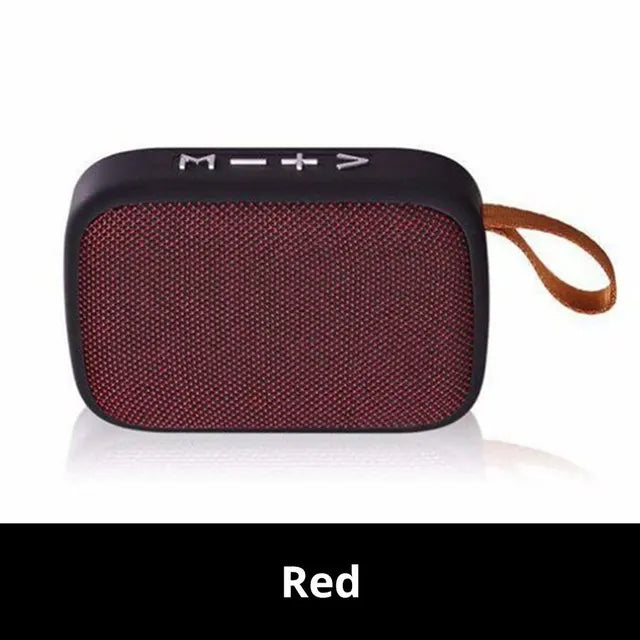 Portable 3D stereo music player, a versatile Bluetooth speaker with Hifi sound for travel.