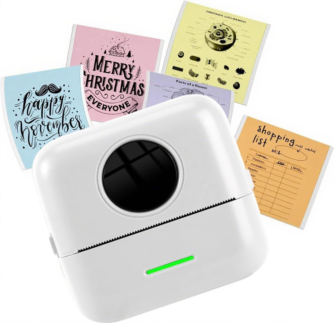 Portable Bluetooth thermal label printer for ink-free label making