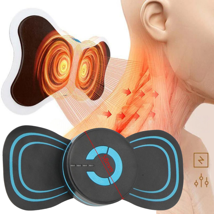 Portable Deep Tissue Percussion Massager, EasyWave for muscle pain relief & athletic recovery.