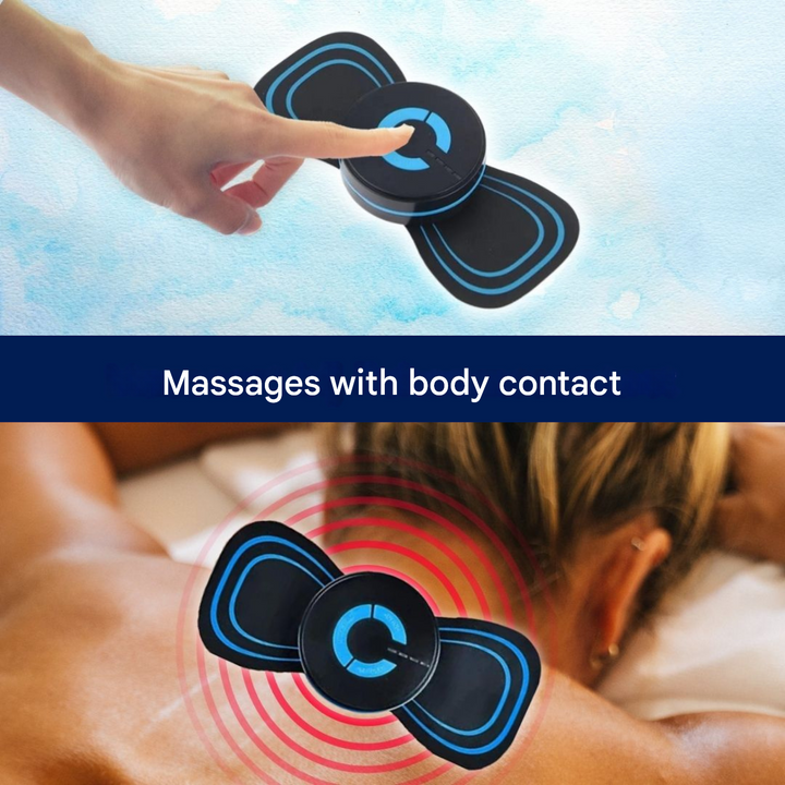 Pro Massager EasyWave: portable deep tissue percussion device for targeted muscle recovery & relaxation.