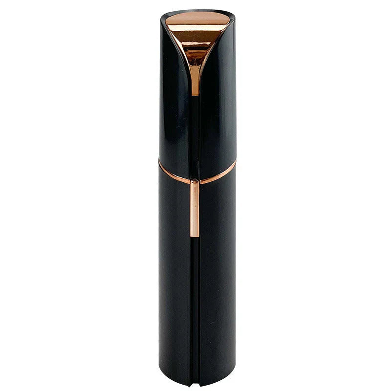 Electric facial hair remover for women with sensitive skin, ensuring painless & smooth results on the go.