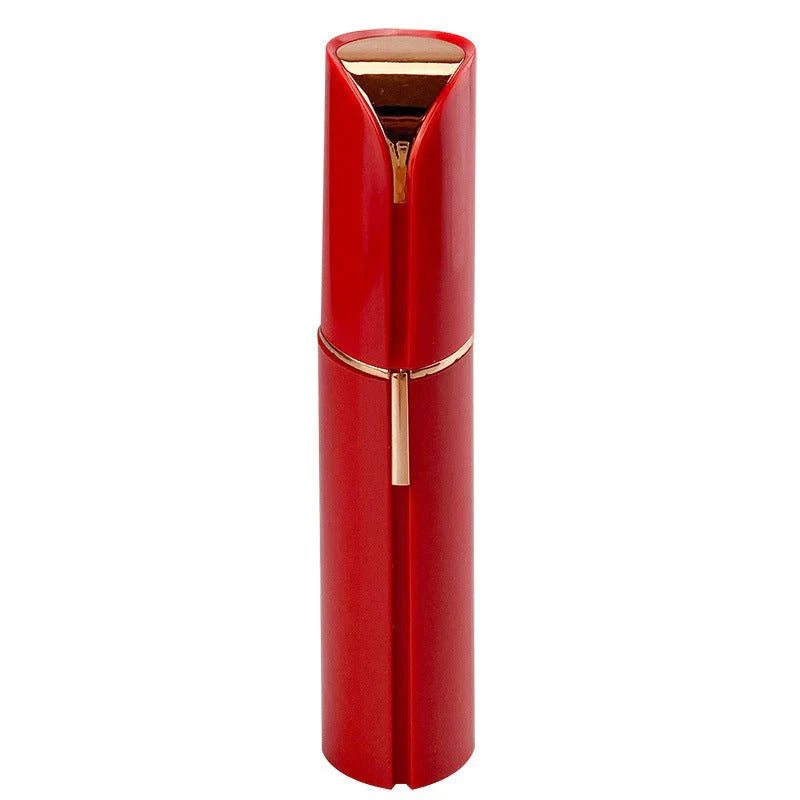 Discreet women's electric shaver, perfect for quick facial hair removal & effortless grooming anywhere.