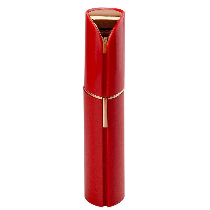 Discreet women's electric shaver, perfect for quick facial hair removal & effortless grooming anywhere.