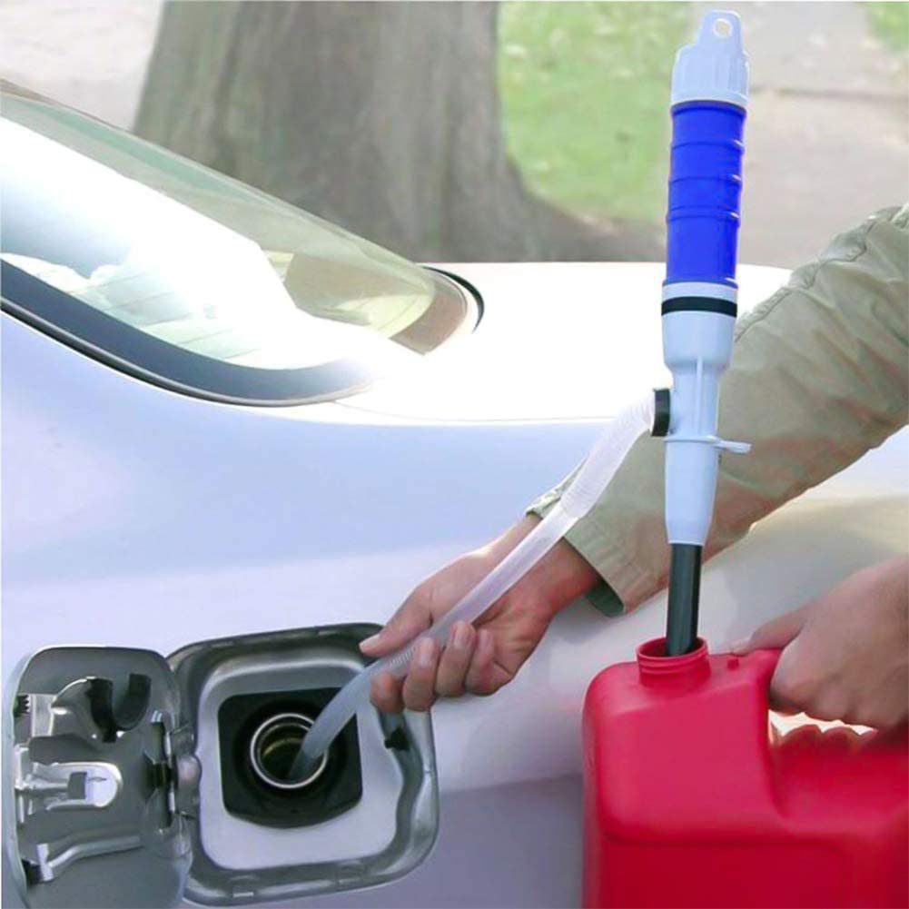 Battery-powered electric utility pump for easy fuel & fluid transfer. Portable for garage & home use.